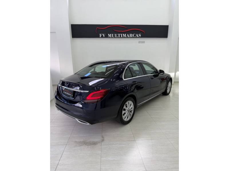 MERCEDES-BENZ - C 180 - 2019/2019 - Azul - R$ 144.900,00
