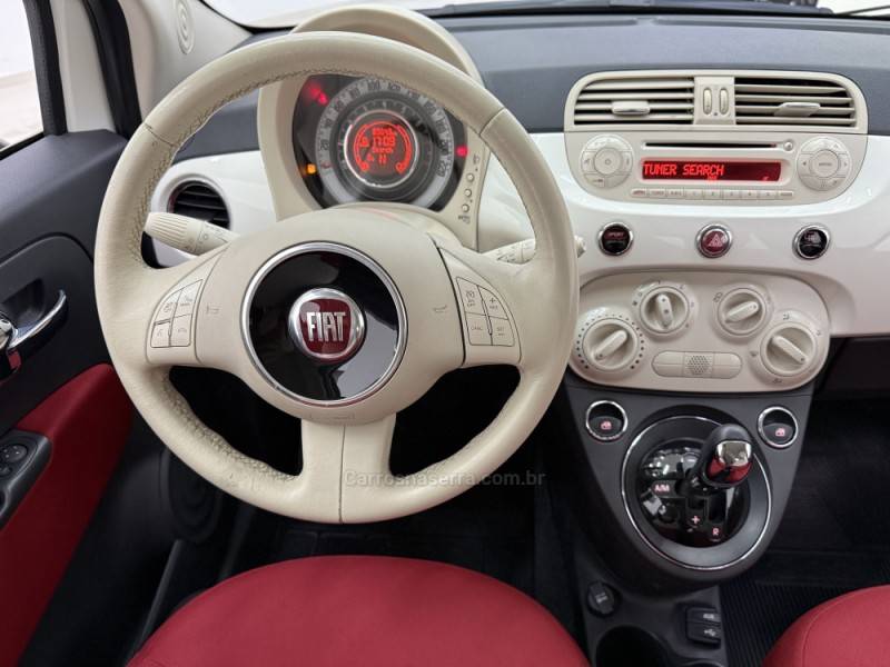 FIAT - 500 - 2015/2015 - Branca - R$ 55.900,00