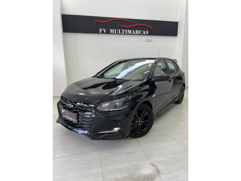 CHEVROLET - ONIX - 2023/2024 - Preta - R$ 99.900,00
